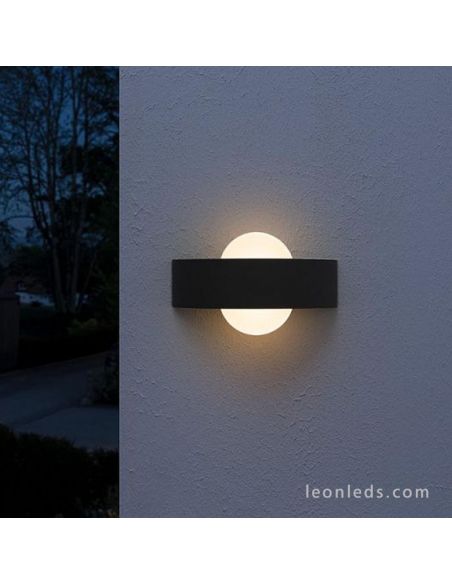 Aplique LED exterior antracita Endura Styel Shield RD 11W 400Lm 3000K LedVance | LeonLeds