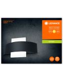 Aplique LED moderno de exterior 11W 3000K 410Lm Endura Style Shield SQ LedVance | LeonLeds