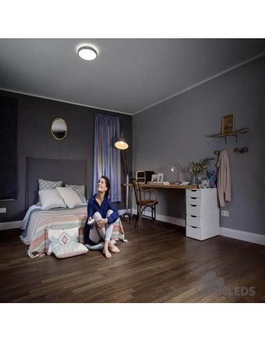 Habitación Plafón LED 15W color de luz regulable mediante interruptor Click CCT Orbis LedVance | LeonLeds Iluminación