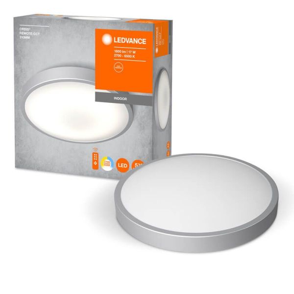 Plafón LED 15W color de luz regulable mediante interruptor Click CCT Orbis 31Cm 4058075651739 | LeonLeds