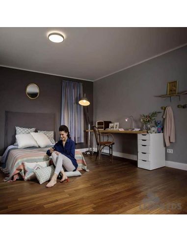 Plafón led circular 25W con mando Orbis Remote CCT 41Cm 3.000Lm 4058075651777 | LeonLeds