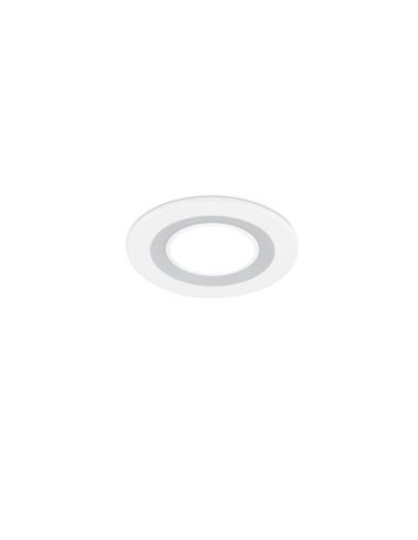 Downlight empotrable LED Core blanco 5W 3000K | LeonLeds