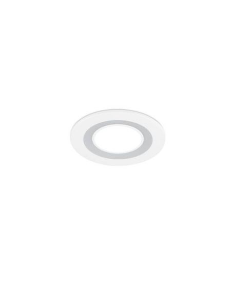 Downlight LED embutido Core branco 5W 3000K | LeonLeds