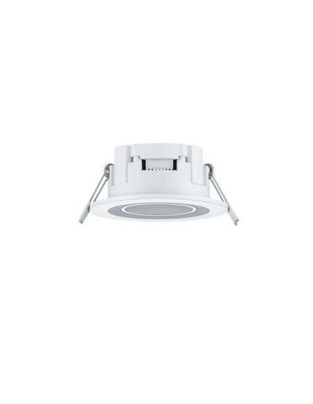 Downlight empotrable LED Core blanco 5W 3000K detalle empotrado