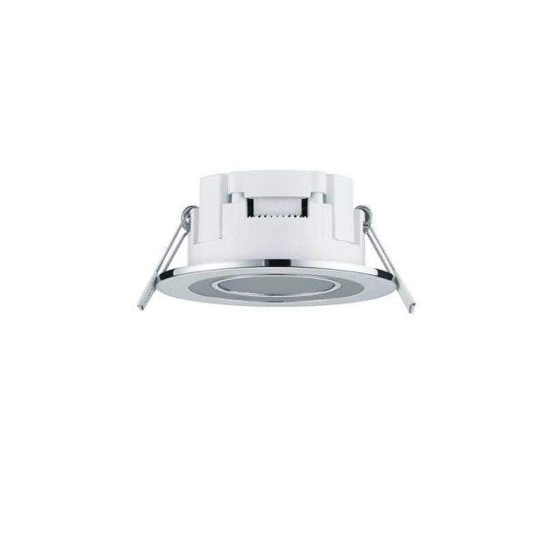 Downlight LED embutido Core branco 5W 3000K detalhe embutido