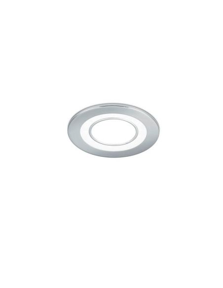 Downlight empotrable LED Core blanco 5W 3000K detalle luz encendida