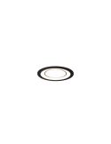 Downlight empotrable LED CORE negro 10W 450Lm 3000K | Leonleds