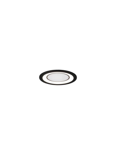Downlight empotrable LED CORE negro 10W 450Lm 3000K luz apagada