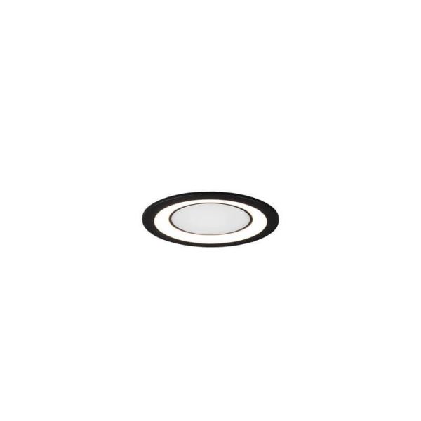 Downlight empotrable LED CORE negro 10W 450Lm 3000K luz apagada