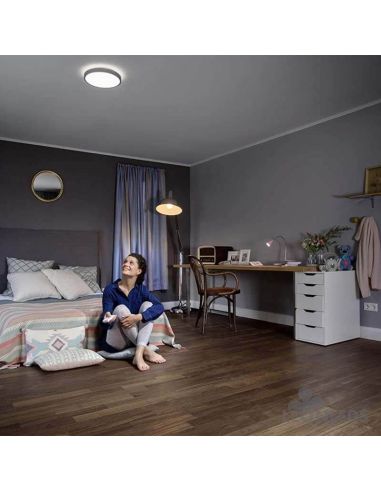 Plafón Led circular 24W 3000Lm Orbis CCT Click Tonalidad Regulable 827-860 41Cm | LeonLeds