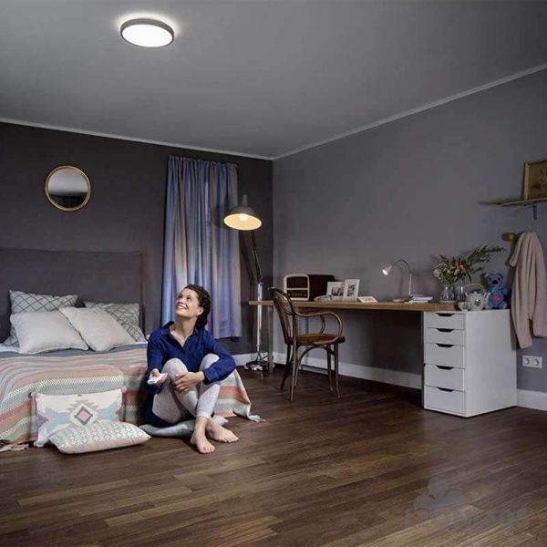 Plafón Led circular 24W 3000Lm Orbis CCT Click Tonalidad Regulable 827-860 41Cm | LeonLeds