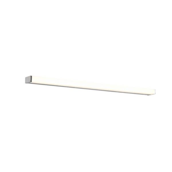 FABIO Applique LED 22W chromée IP44 3000K | LéonLeds