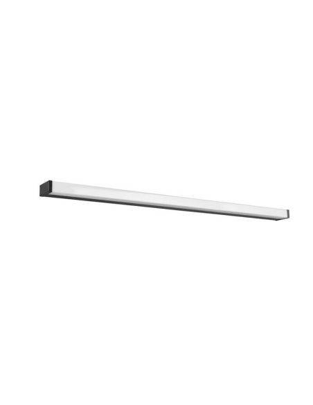 FABIO applique LED 22W noir mat IP44 3000K led éteint
