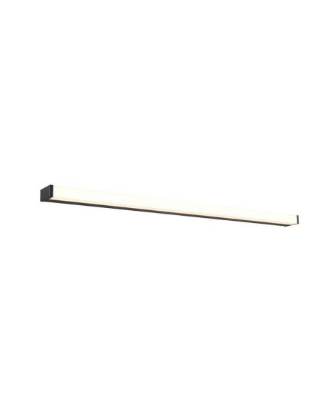 Applique LED FABIO 22W noir mat IP44 3000K | LéonLeds