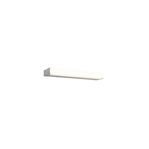 Aplique de pared LED FABIO 6.5W cromo IP44 3000K | LeonLeds