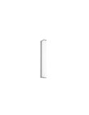 Aplique de pared LED FABIO 6.5W cromo IP44 3000K vertical luz apagada