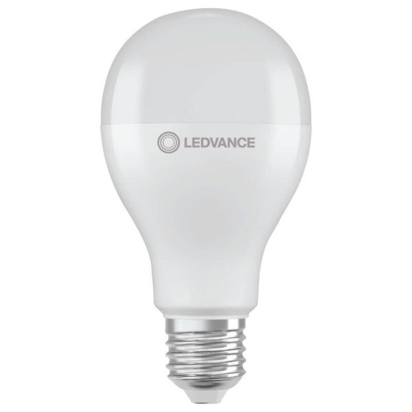 Ampoule LED A65 très puissante 19W Remplacement 150W 2 452Lm Performance Classic A150 FR 2 700K LedVance