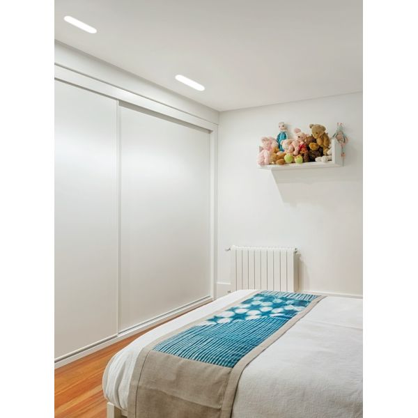 Downlight LED Olympia rectangular moderno de Arkos Light con una potencia de 11W | LeonLeds Iluminación