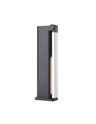Flexo de mesa LED portable AMBER 5W USB 4000K negro