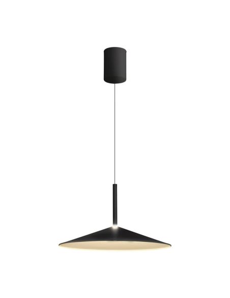 Lámpara Colgante campana 1 Luz CALICE 16W 3000K negro