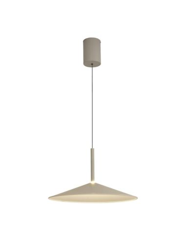Lámpara Colgante campana 1 Luz CALICE 16W 3000K verde