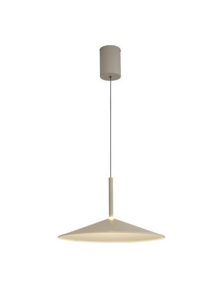 Lámpara Colgante campana 1 Luz CALICE 16W 3000K verde