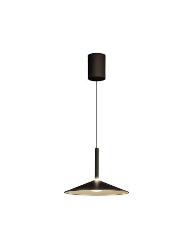 Suspension Bell 1 Lumière CALICE 9W 3000K noir