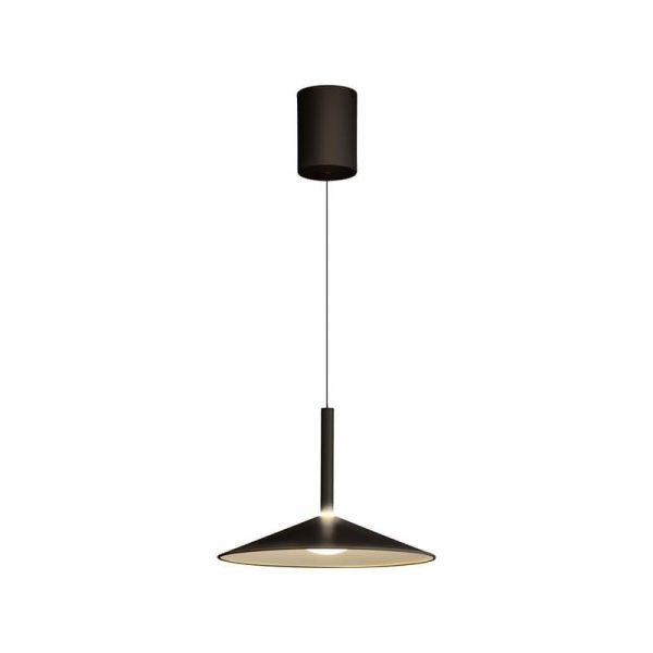 Suspension Bell 1 Lumière CALICE 9W 3000K noir