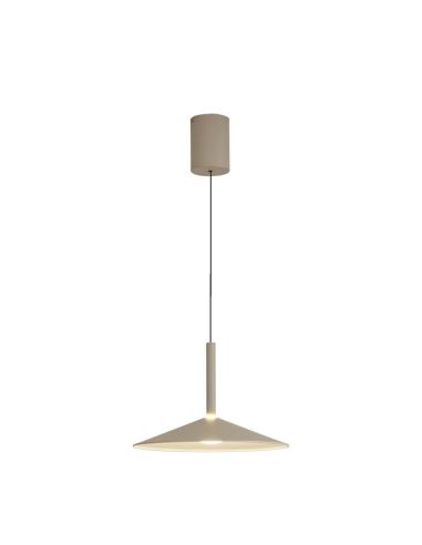 Suspension Bell 1 Lumière CALICE 9W 3000K frêne