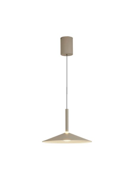 Suspension Bell 1 Lumière CALICE 9W 3000K frêne