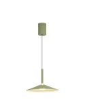 Suspension Bell 1 Lumière CALICE 9W 3000K vert