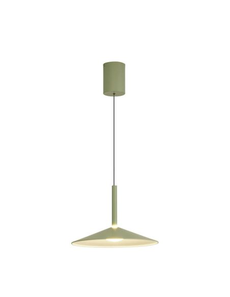 Bell Lâmpada pingente 1 luz CALICE 9W 3000K verde