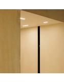 Olympia LED instalad en techo interior en una oficina | LeonLeds Iluminación decorativa