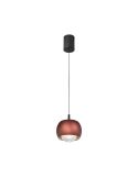 Lampe à Suspension 1 Lumière ROLLER 12W 3000K café