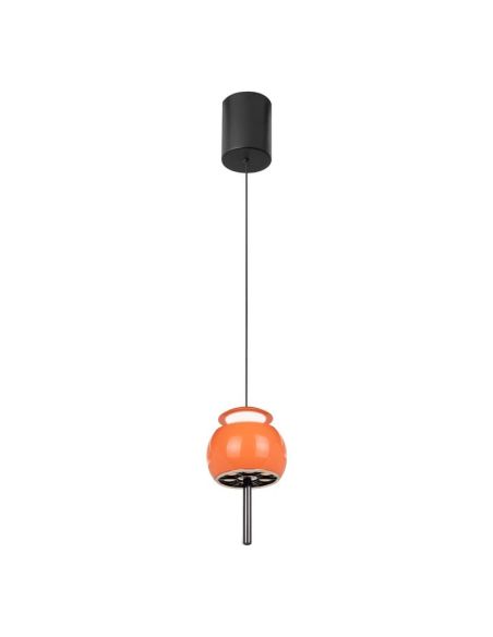 Lampe à Suspension 1 Lumière vers le haut ROLLER 12W 3000K orange