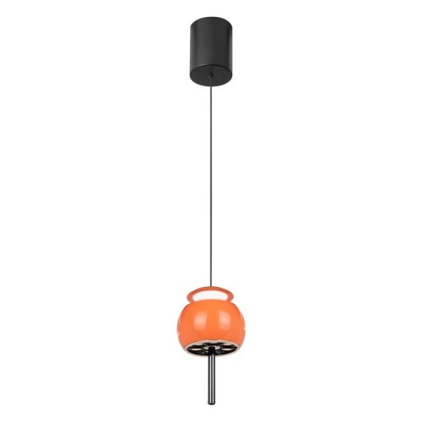 Lámpara Colgante 1 Luz hacia arriba ROLLER 12W 3000K naranja