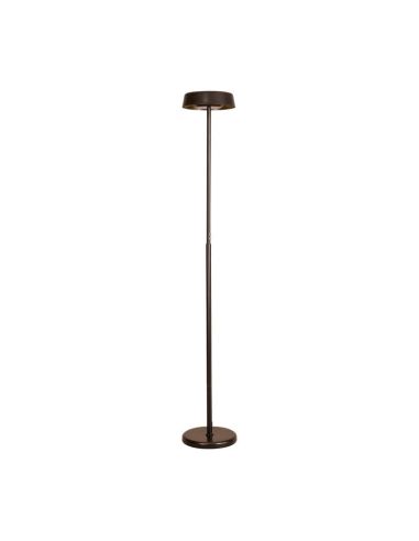 Lámpara de Pie de Salón NOA II 15+15W dimmable 3000K negro