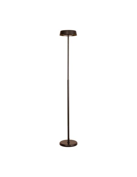 Lámpara de Pie de Salón NOA II 15+15W dimmable 3000K negro