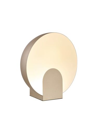 OCULO Lampes de Table Noires 12W 3000K 2080Lm or