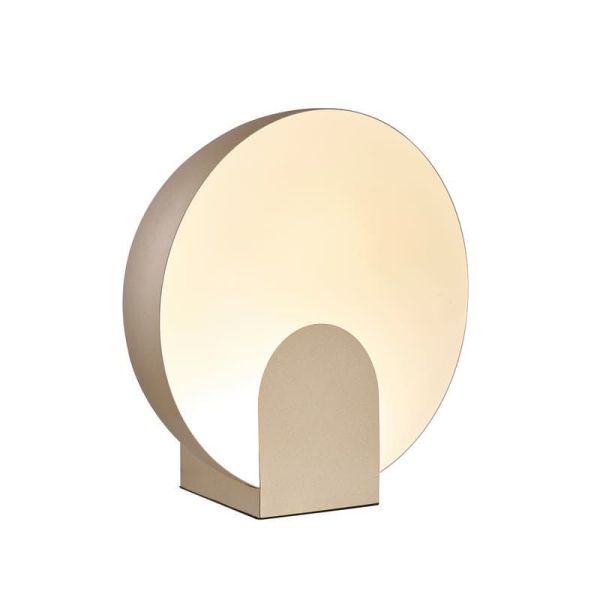 Candeeiros de mesa OCULO pretos 12W 3000K 2080Lm dourados