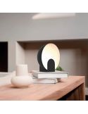 Candeeiros de mesa OCULO Preto 5W 3000K 400Lm preto ambiente
