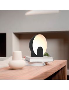 OCULO Lampes de table noires 5W 3000K 400Lm noir 2