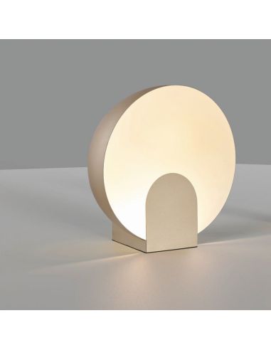 Lámparas de Sobremesa OCULO Negro 5W 3000K 400Lm oro ambiente