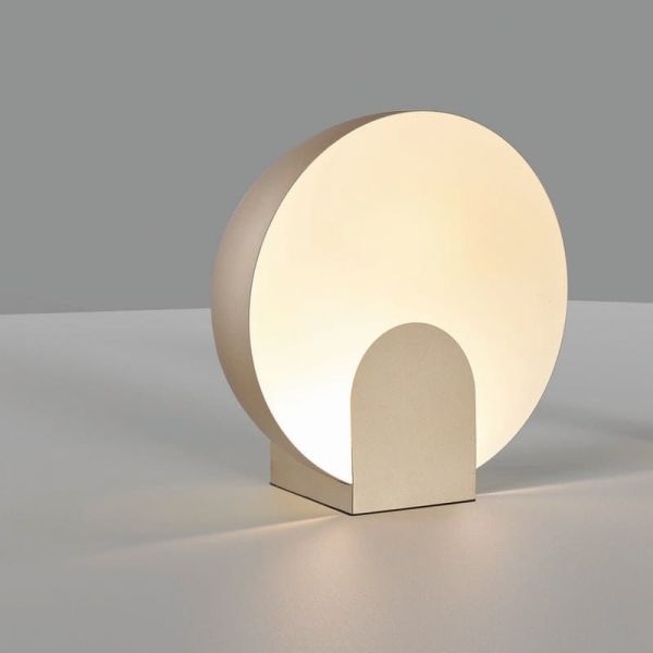 OCULO Lampes de Table Noires 5W 3000K 400Lm or ambiant