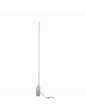 Lámpara de Pie Salón MARMOL 28W 3000K 180cm de alto blanco