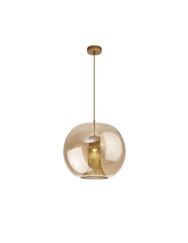 Lámpara Colgante KRISS Esfera GU10 oro-bronce