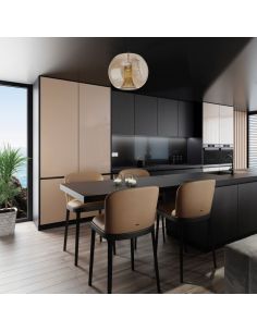 Lámpara Colgante KRISS Esfera GU10 oro-cromo  2