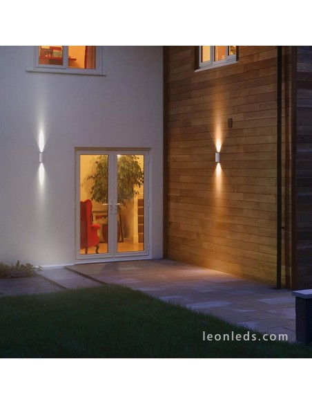 Aplique Exterior LED moderno LED blanco Endura Style Updown 3000K 12W 700Lm IP54 4058075214071 | leonLeds