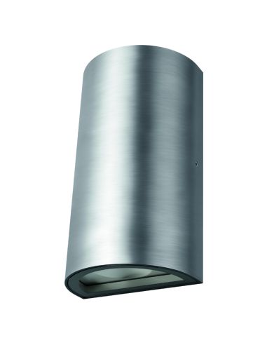 Aplique moderno LED para exterior em alumínio estilo Endura Updown 3000K 12W 700Lm IP54 | LeonLeds