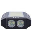 Linterna LED muy potente 10W recargable magnética con gancho de Aluminio PowerBank 36120 | LeonLeds